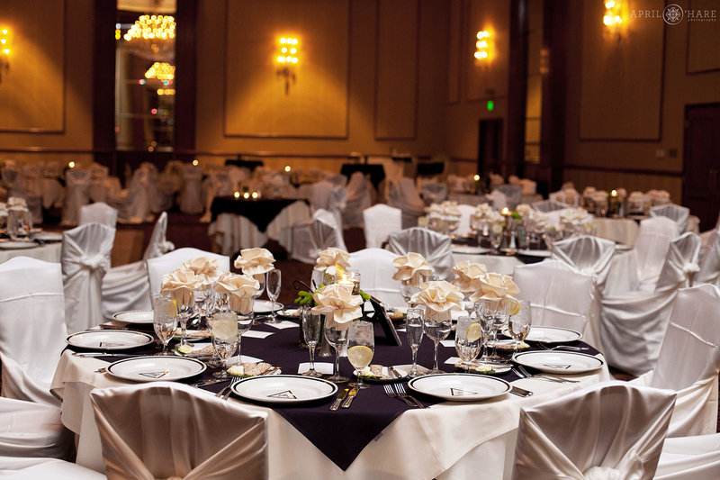 Denver-Athletic-Club-Wedding-Venue-Set-up-for-wedding-reception