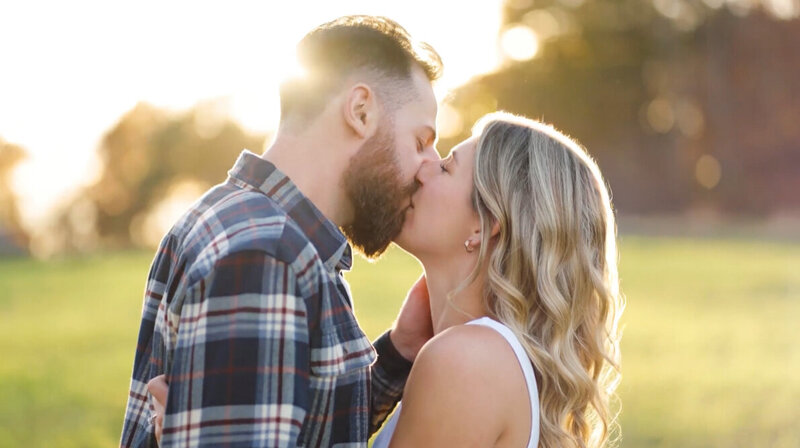 Fall Wedding Engagement Photoshoot at New Hampshire