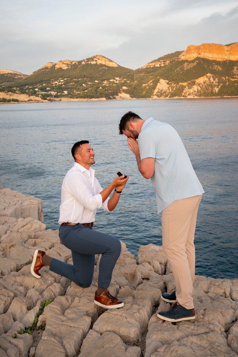 Cassis Proposal Photoshoot Provence Photographer