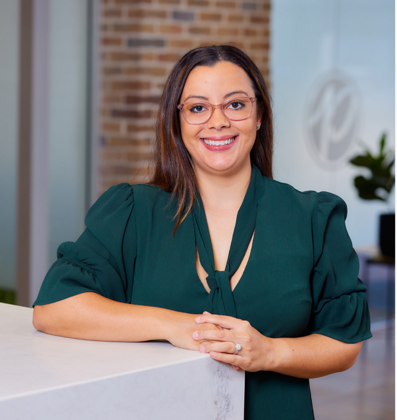 business portrait of preston law marketing manager