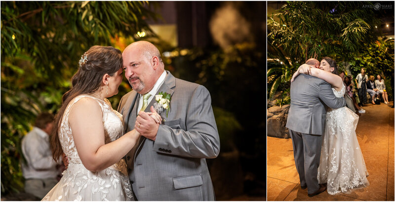 Father Daughter Dance  at Marnie's Pavilion at Denver Botanic Gardens