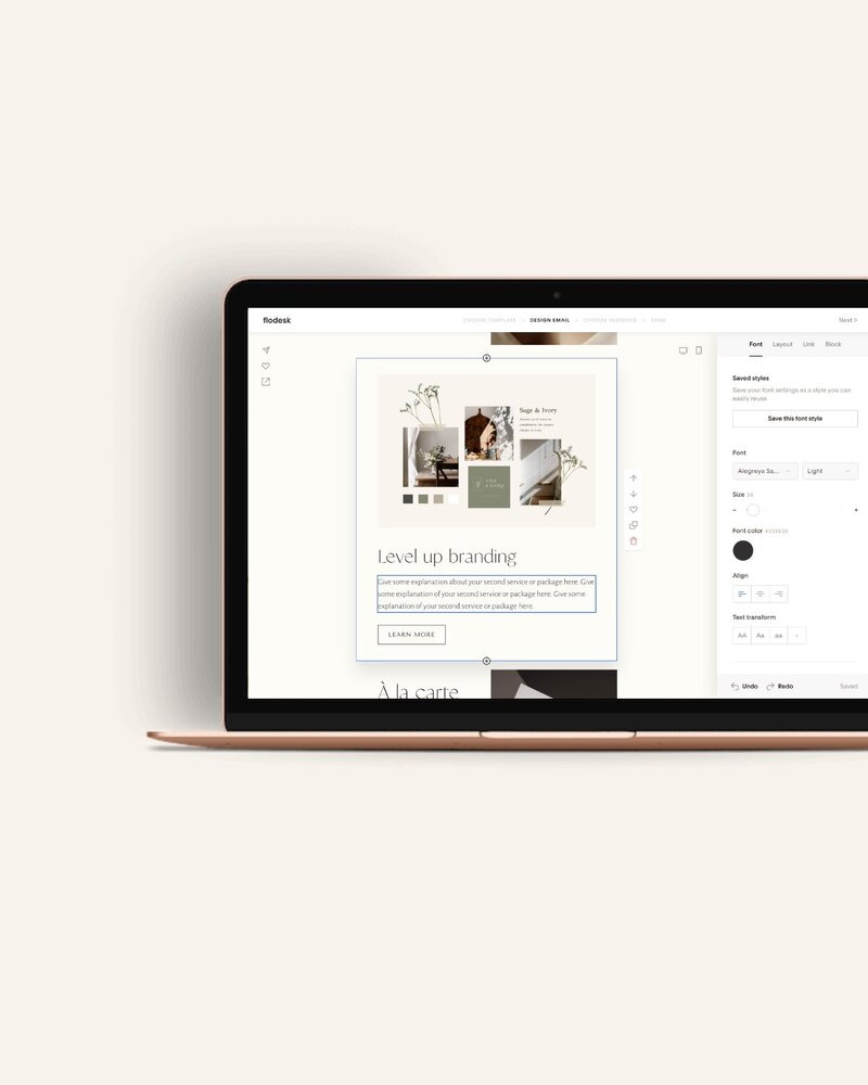 Minimal Flodesk templates Wabi Sabi 9
