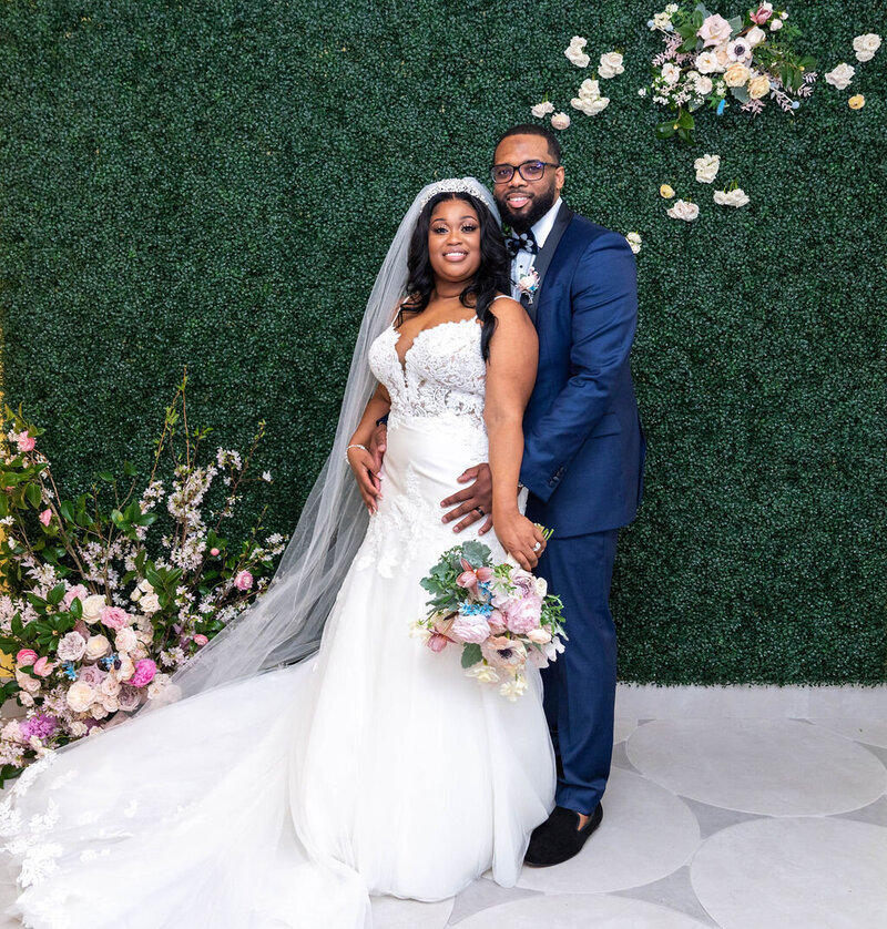 Cute bridal details of Intimate Micro Wedding styled shoot of wedding bouquet, bridal shoes, and boutonniere