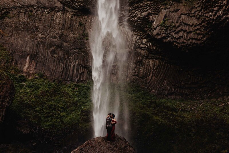 Latourell Falls | Oregon Elopement Photographer