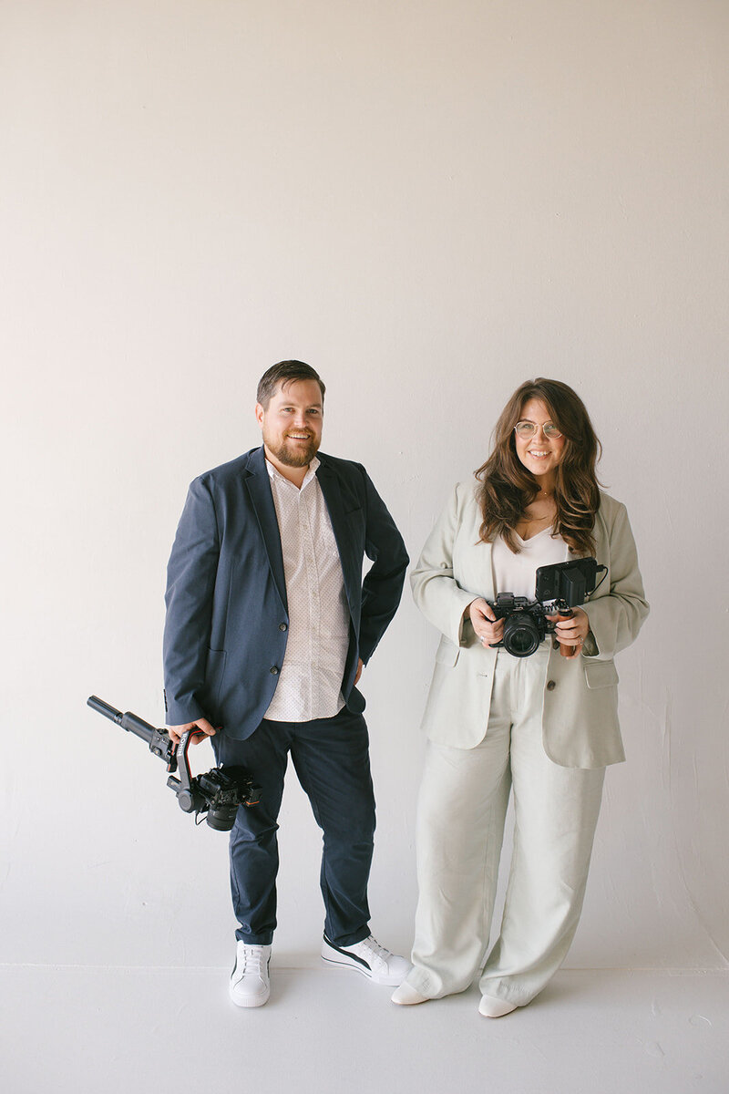 Husband and Wife wedding Videographers