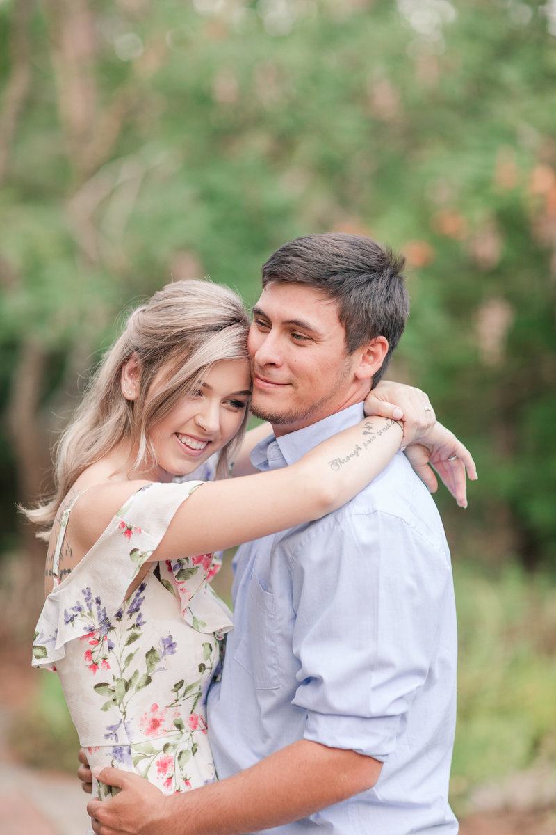 Jennifer B Photography-Sandhills Horticultural Gardens Engagement-Pinehurst NC-Cody and Kayla-2019-0039