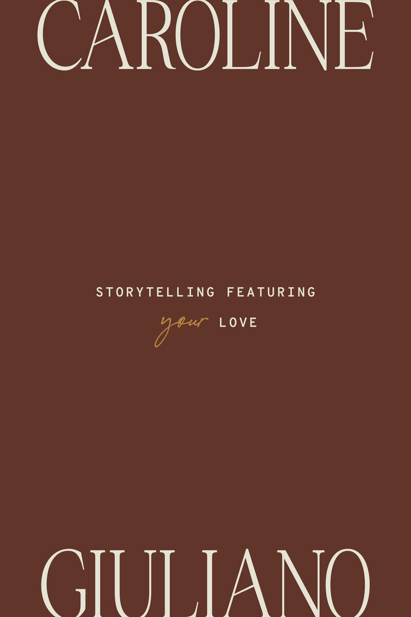 Custom branding for photographer