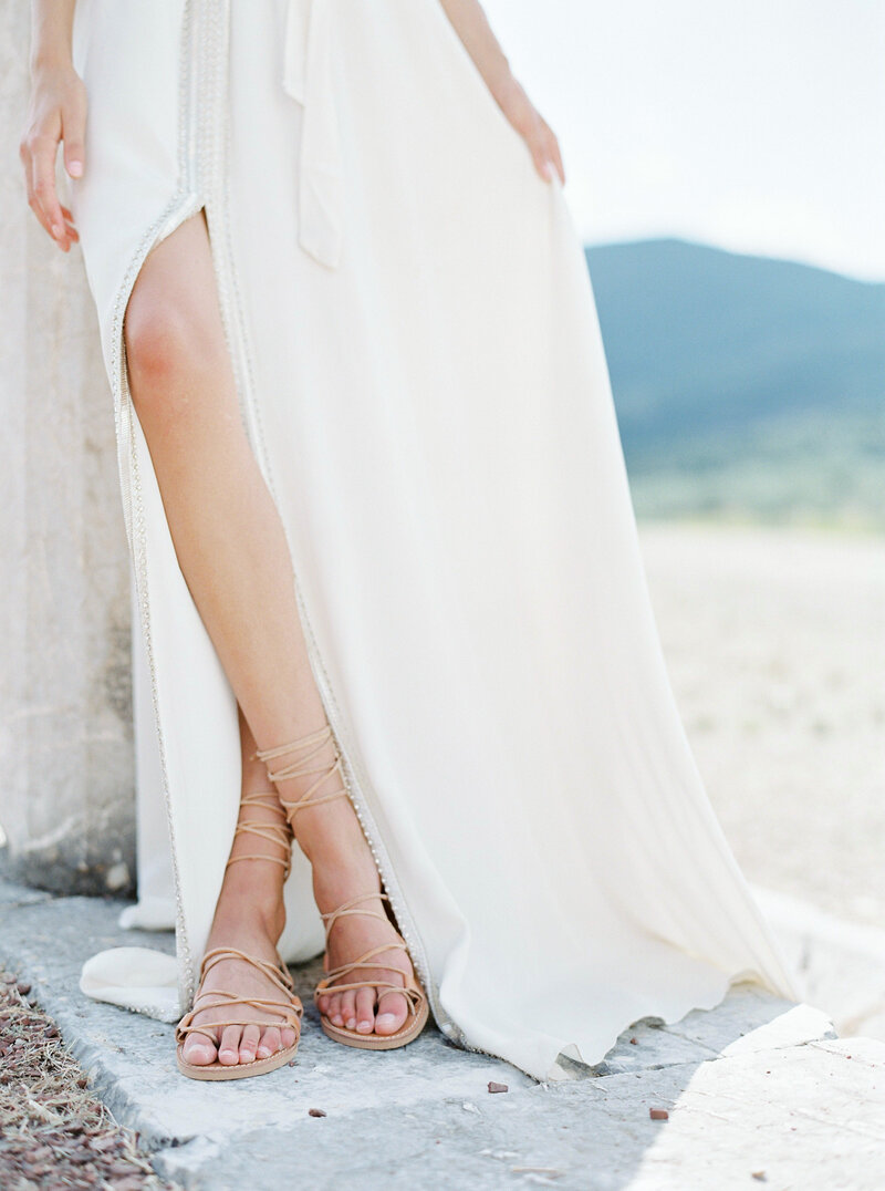 Greek-wedding-style-sandals-Stephanie-Brauer