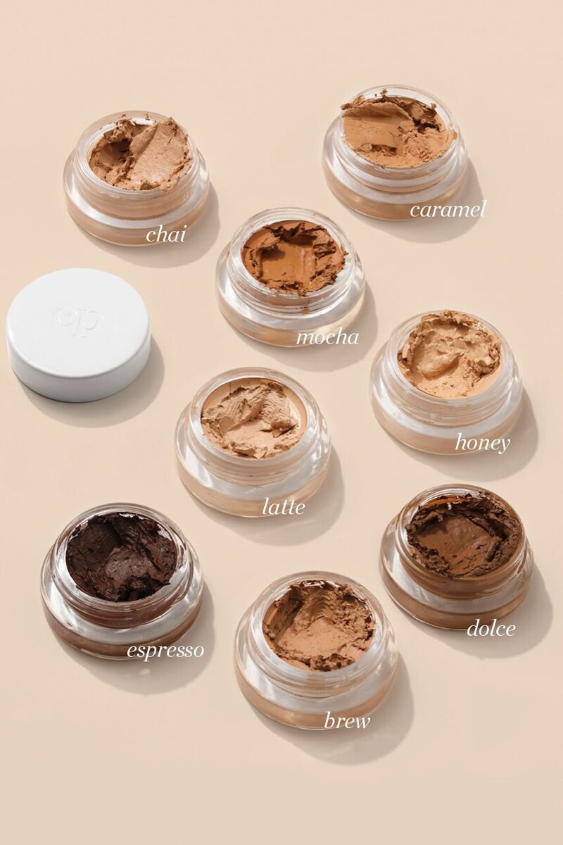 medium coverage foundation and multiuse concealer pot