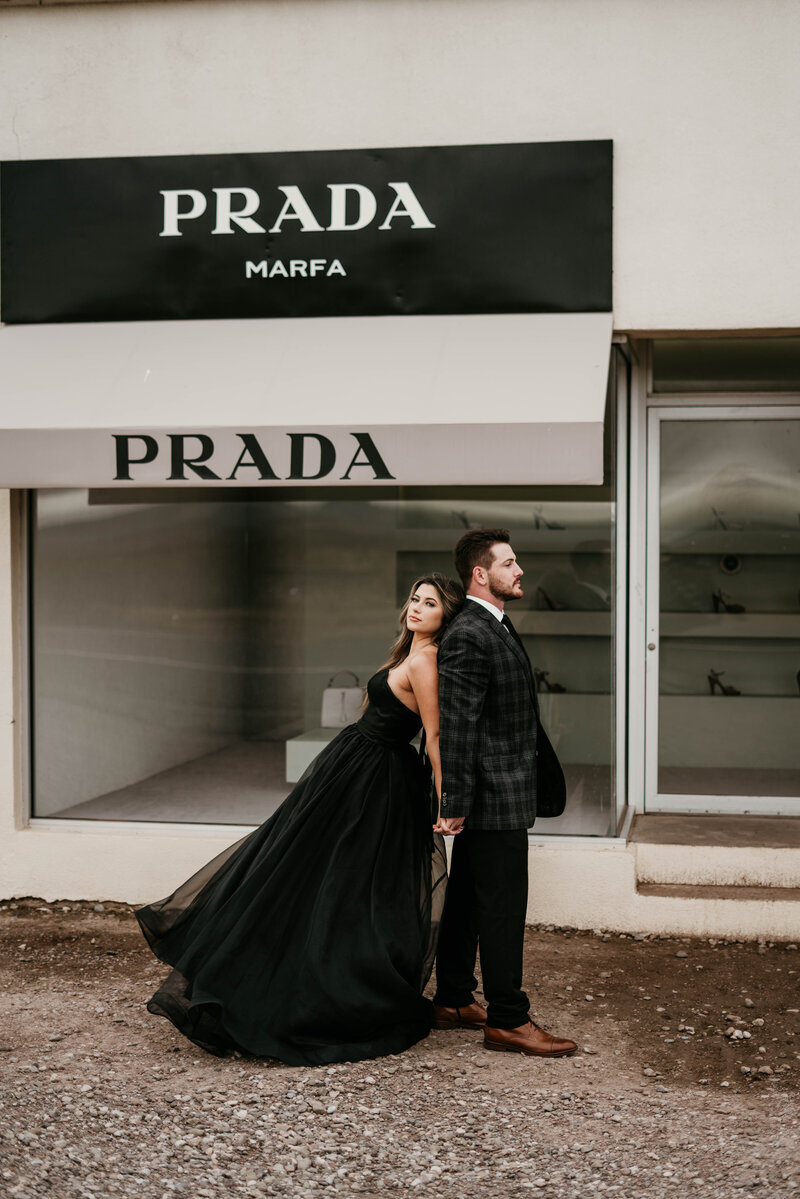 West Texas Elopement Prada Marfa