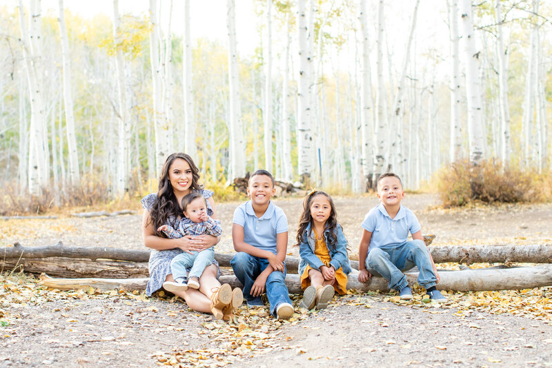 family photographer session in sanpete county