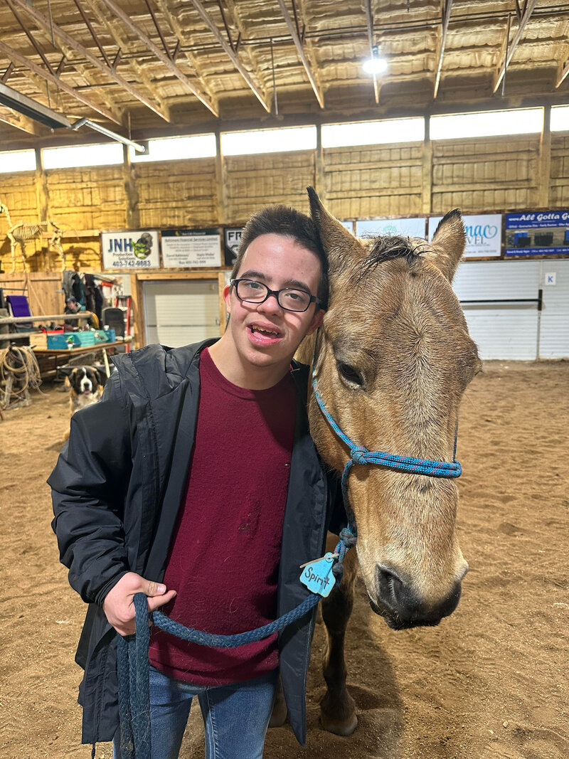 What’s Up Wednesdays, an event held for the disabled community in Spirit's Respite Ranch in Stettler, Alberta