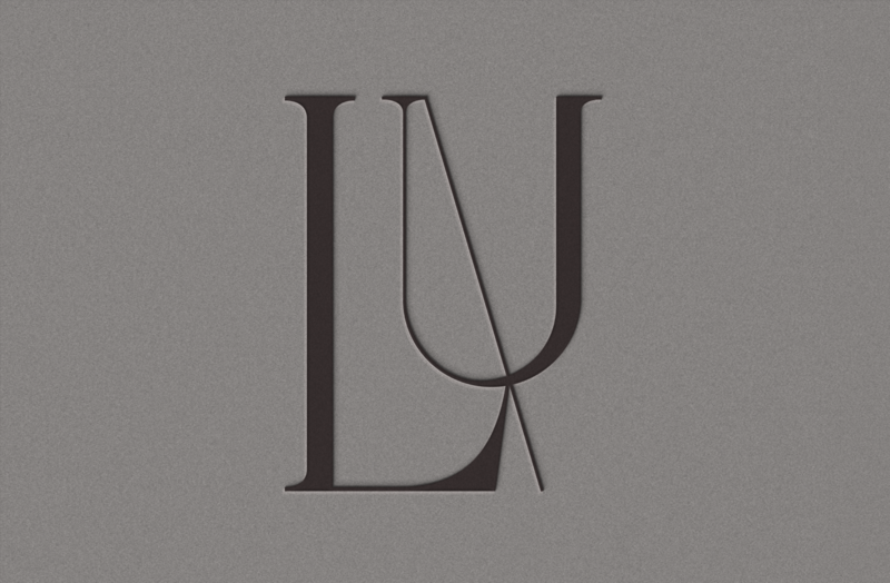 Lu Embossed Logo