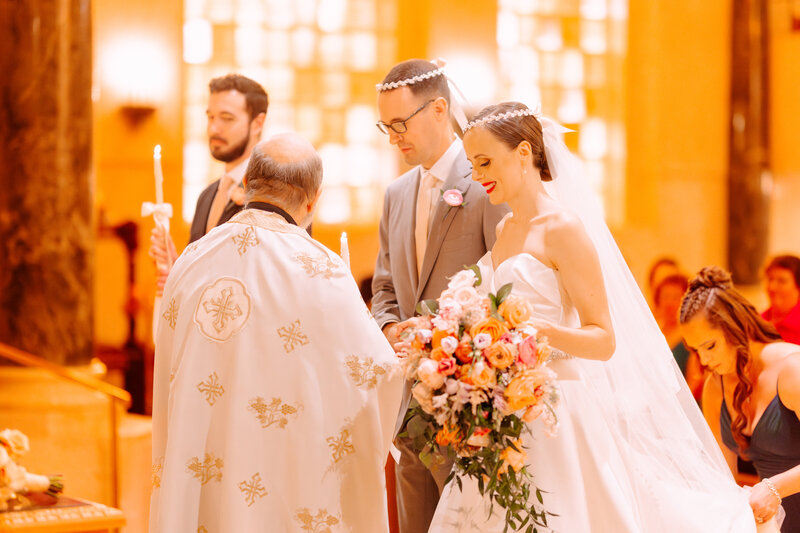St Sophia's Greek Orthodox Church Wedding in the Spring in DC