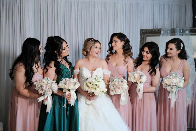 Bride Getting Ready