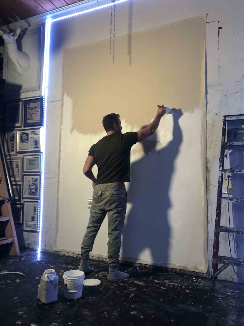 Brent Ray Fraser The Shack Studio Large Canvas Wall 2017 -01