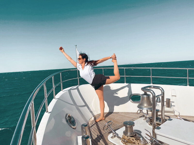 Yoga Yacht Stewardess