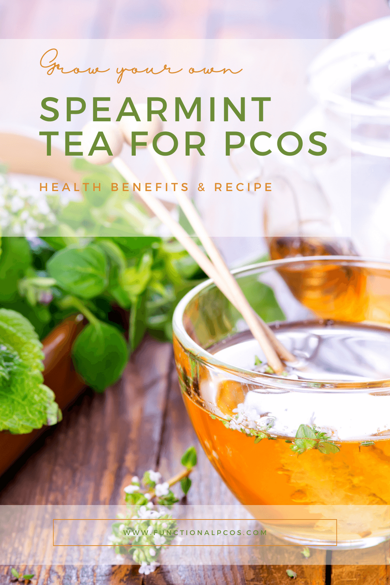 Spearmint tea for PCOS article graphic