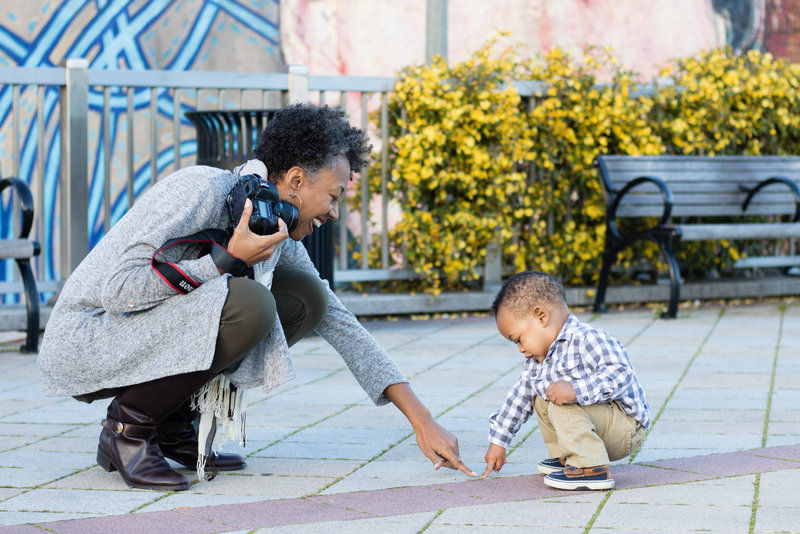 Ayesha is a black photographer located in Atlanta specializing in children's photography
