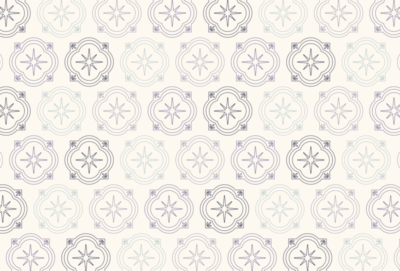Brand Pattern for Travel Advisor with Cream Background