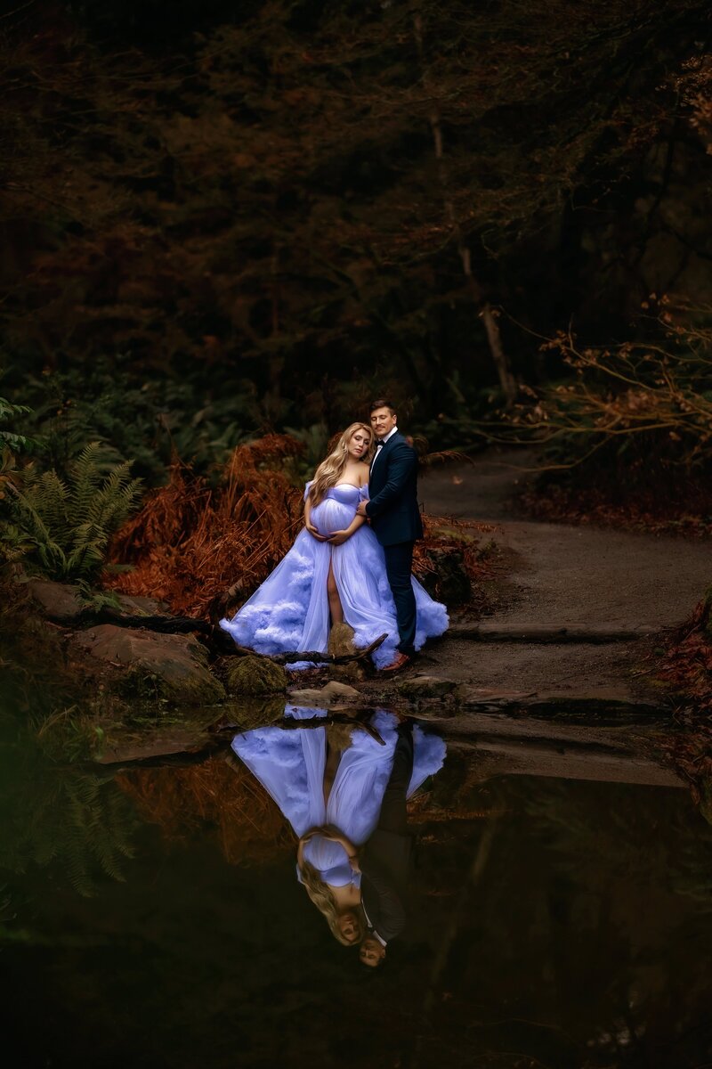 Mount Rainier Maternity Photos