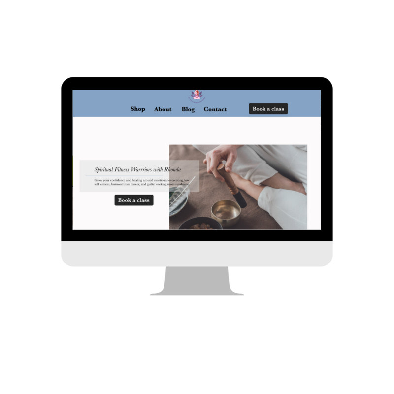web design for therapist by a showit web designer- mist and mauve studio
