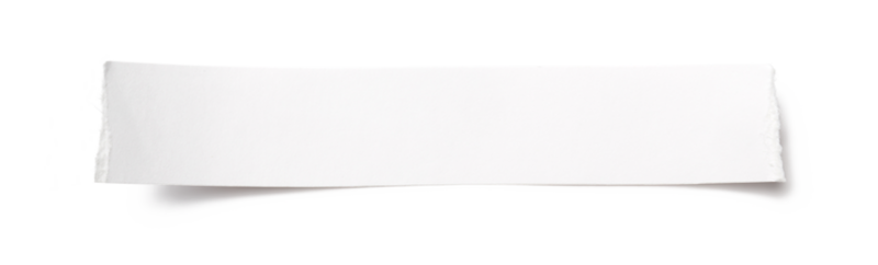scrap piece of paper