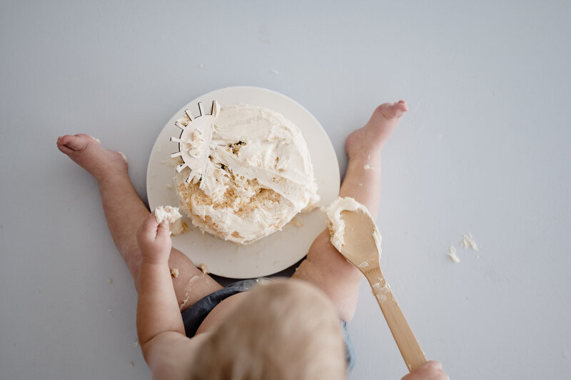 Cake Smash Baby Photography Studio Mildura