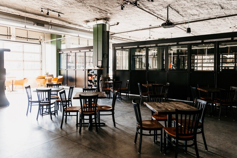 Brewery event space minneapolis pups corner