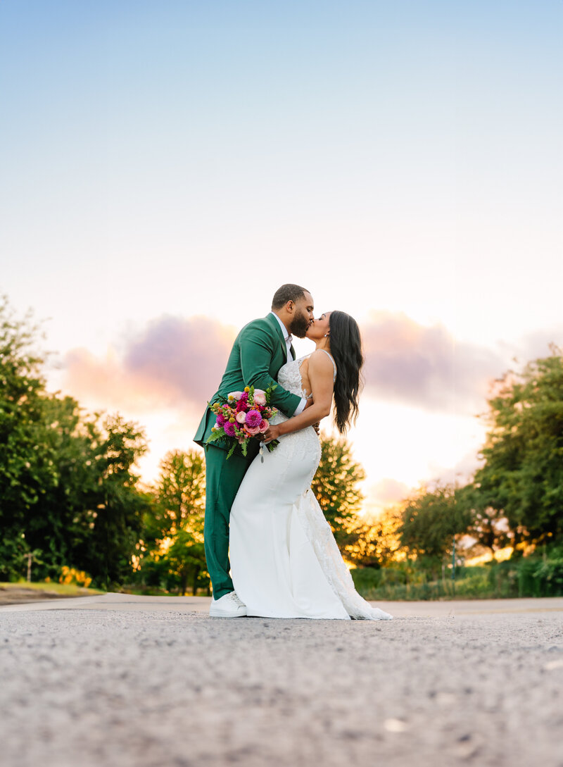 Michigan Wedding Couple Photo