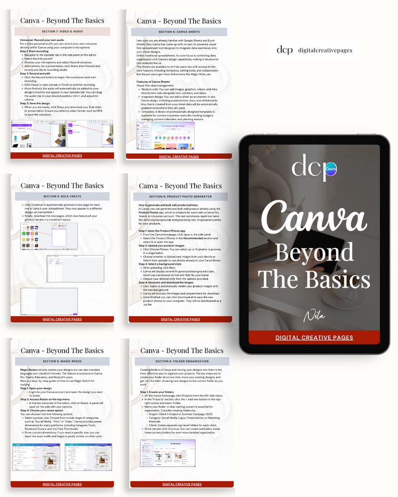 Canva beyond the basics