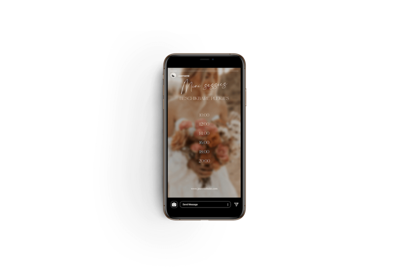 Boho Instagram story templates voor fotografen
