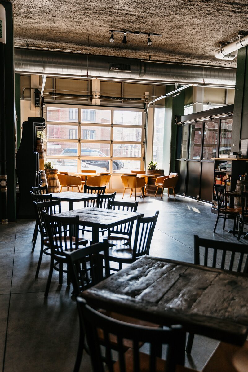 Brewery event space minneapolis pups corner team building and happy hours