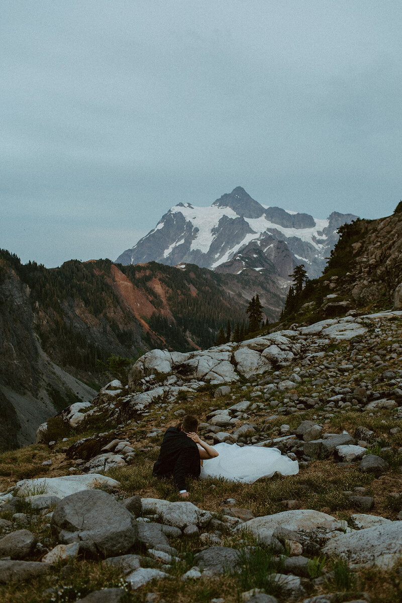 Artist Point + Bagley Lakes Micro Wedding Elopement Photography Backcountry Bohemians-66_websize