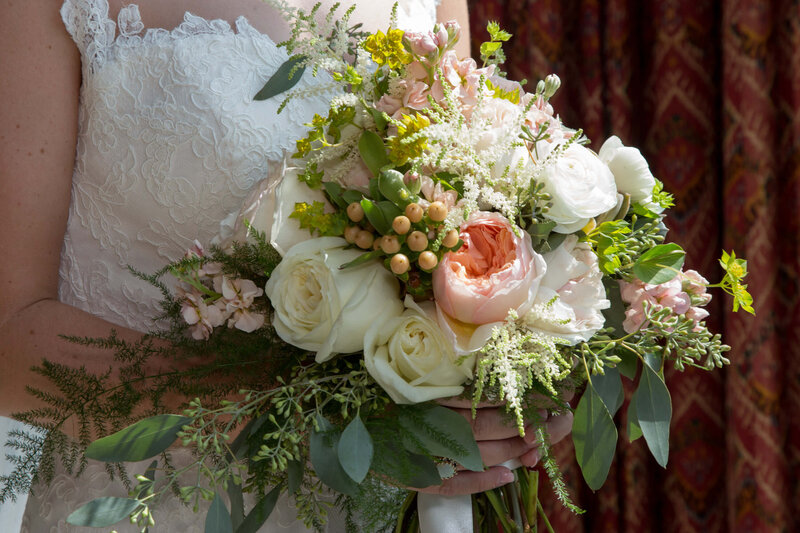 Jackson Hole wedding flower bouquet