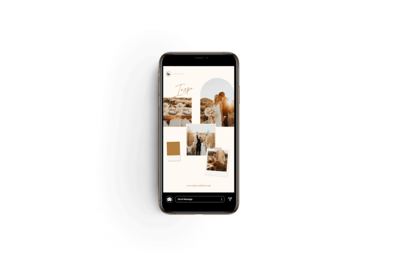 Boho Instagram story templates voor fotografen