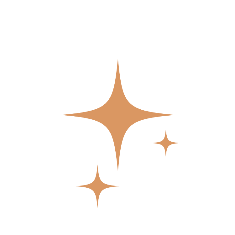 Gold Minimal Hands Star Line Art Logo  (5)