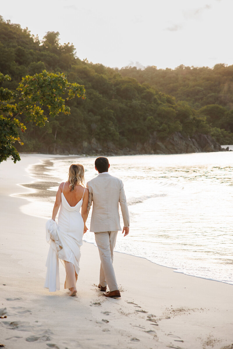 Dallas to St John Destination wedding