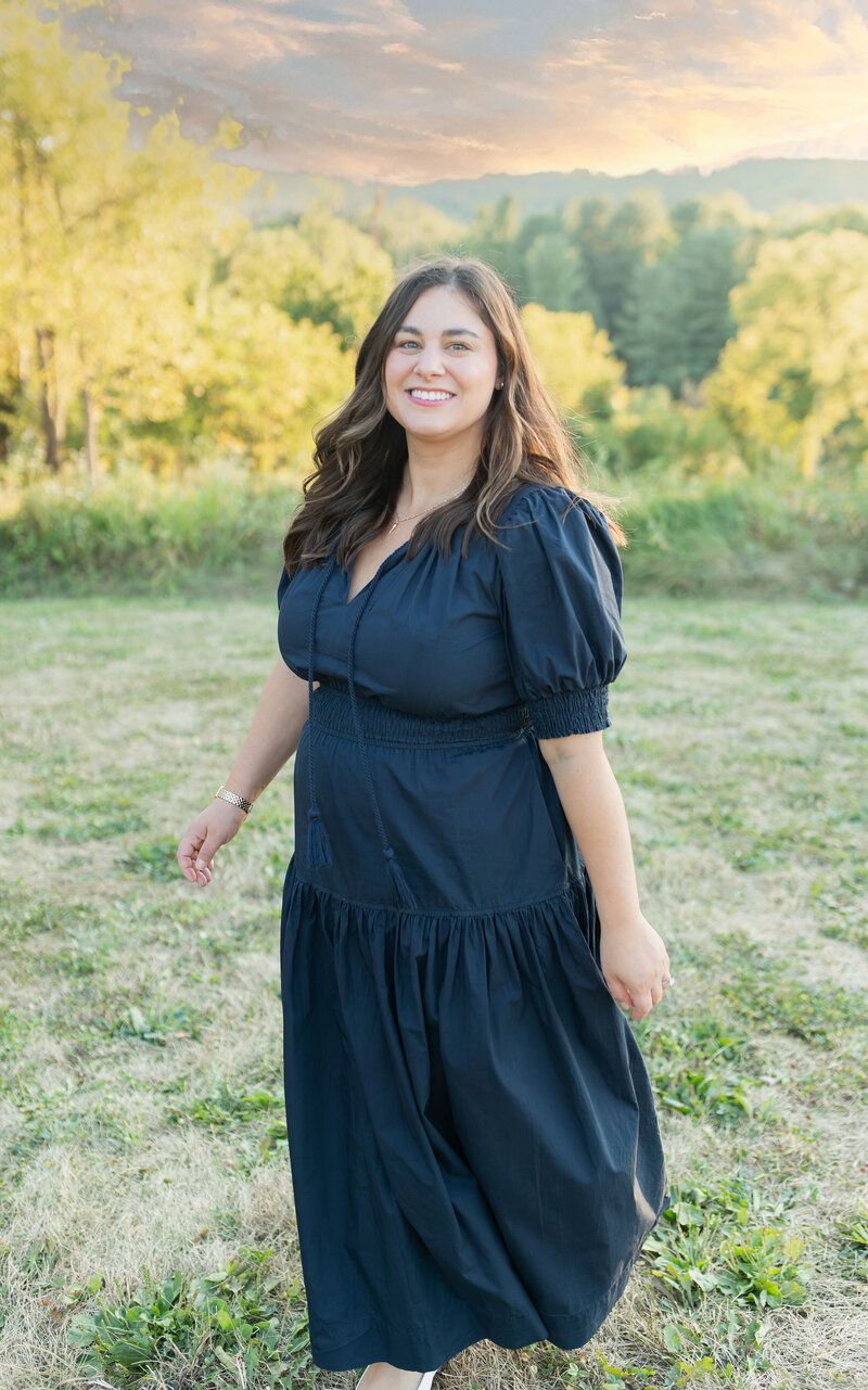 Maria Rett, owner and designer of Maria Rett Paperie, a wedding stationery creative business. 