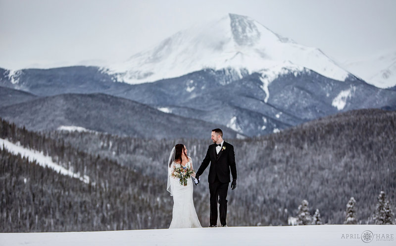 Keystone Resort Wedding During Winter in Colorado