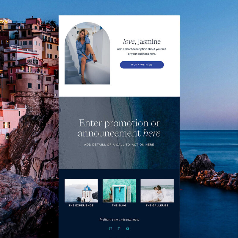 flodesk email templates for travel designers
