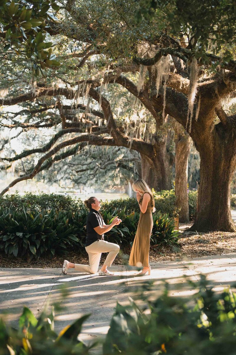 002_Forsyth Park Surprise Proposal Photographer_