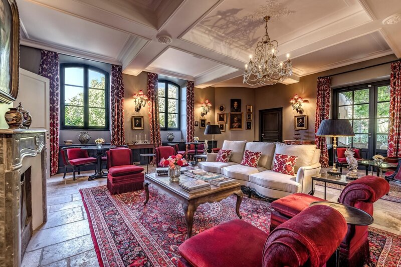 Château d'Estoublon France - Foyer