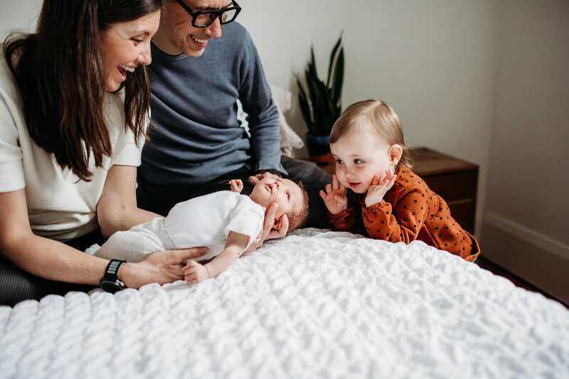 Toronto In home newborn Photography