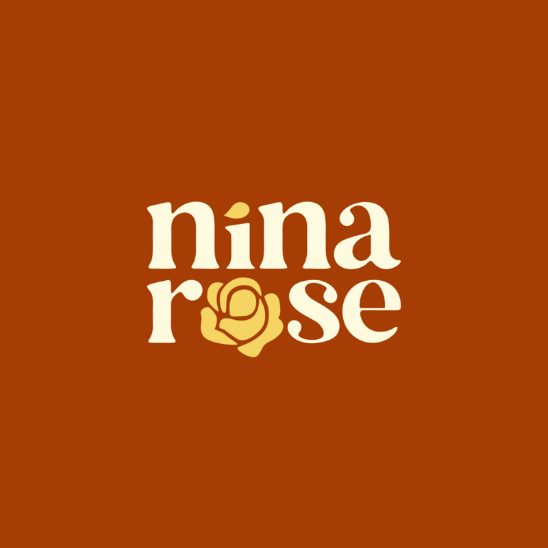 nina rose logo light yin creative