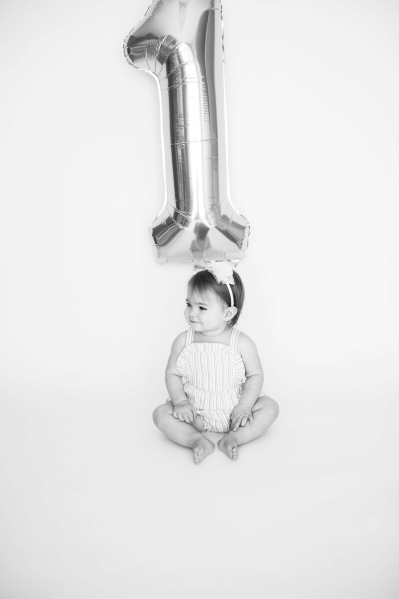 Erika Frances Photography_Sally Turns 1_B&W-85