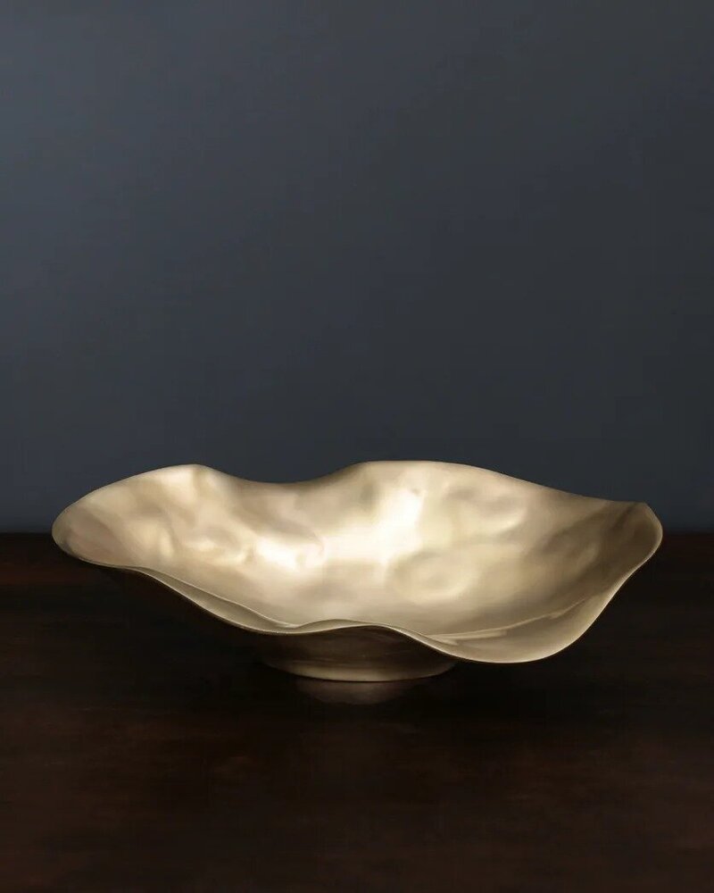 Antique Gold Catch All Bowl