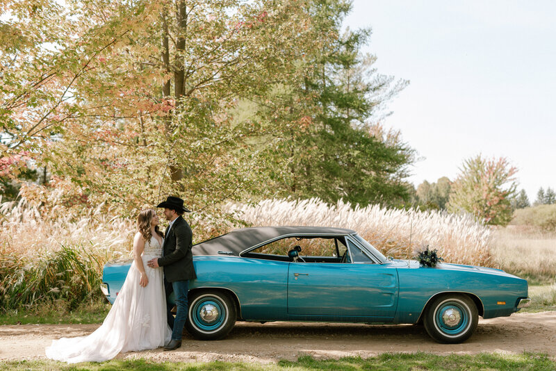 Wedding couple portraits