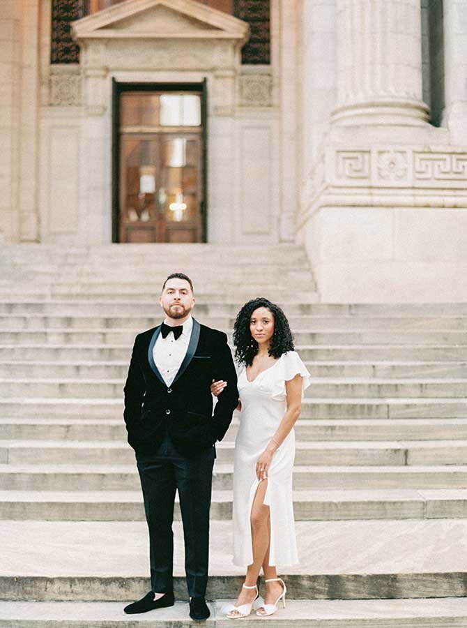 NYC wedding photographer - NY Public Library