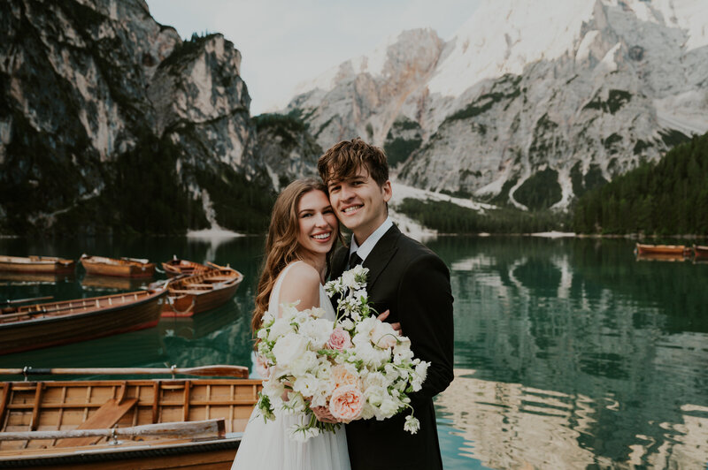 Lago Di Braies Dolomites Elopement-25